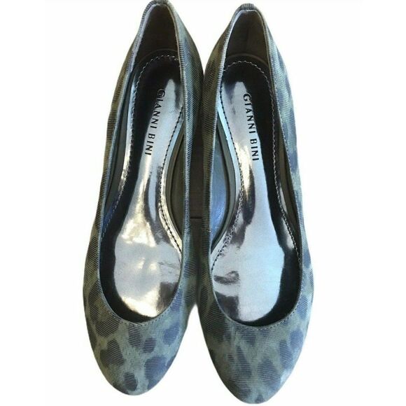 Gianni Bini Ladies Size 7.5 M Ballet Flats Leopard - Picture 2 of 7